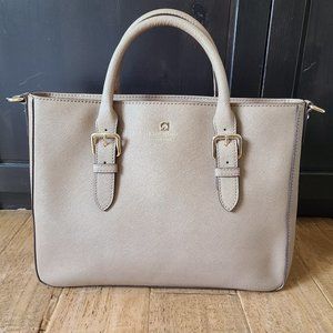 saffiano leather Kate Spade tote